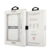 Guess GUHCP13SKB4GGR iPhone 13 mini 5,4 Transparent hardcase 4G Grey Strap Charm